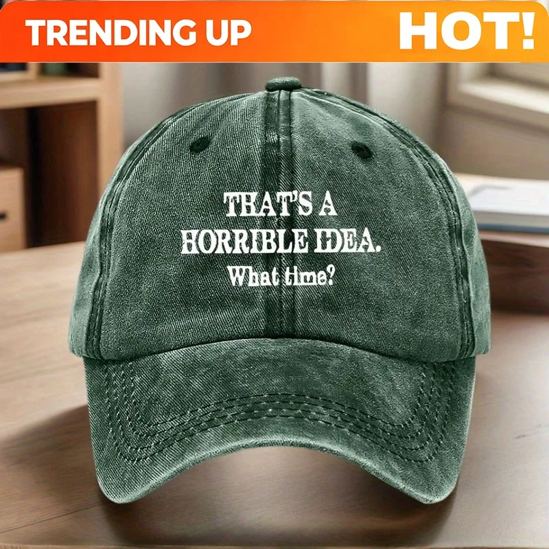 Vintage Washed Baseball Cap with 