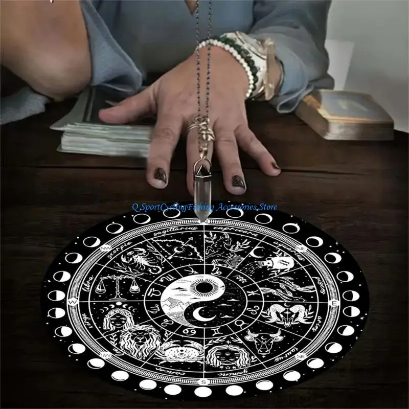 

Divination Mat Altars Tarots Card Pad Rubber Astrology Bylams Mat Mat