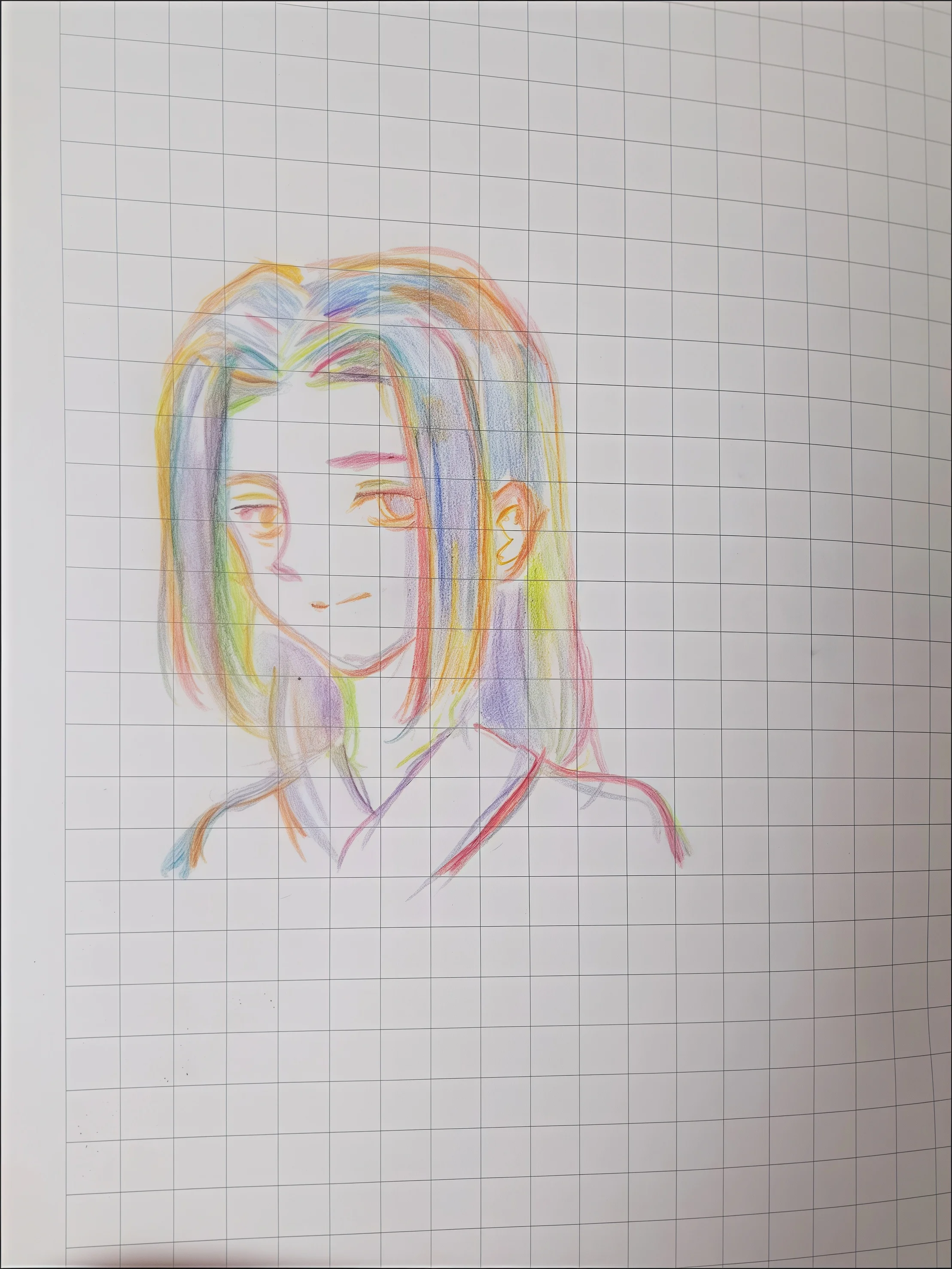 7 ألوان أساسية أقلام رصاص ملونة تعتمد على الزيت قابلة للذوبان في الماء لوحة جرافيتي إبداعية ذاتية الصنع متعددة الألوان أقلام رصاص قوس قزح واحدة زيت با