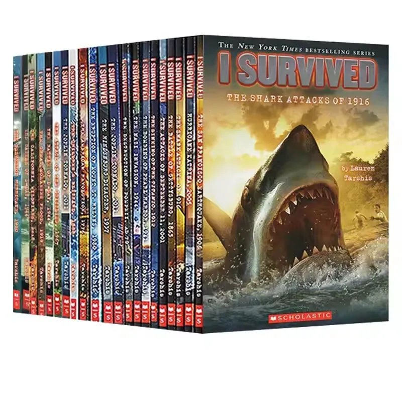 Random 1 Book Set I Survived Ten Thrilling Stories Historical Novels Children English Picture Stories Reading Book