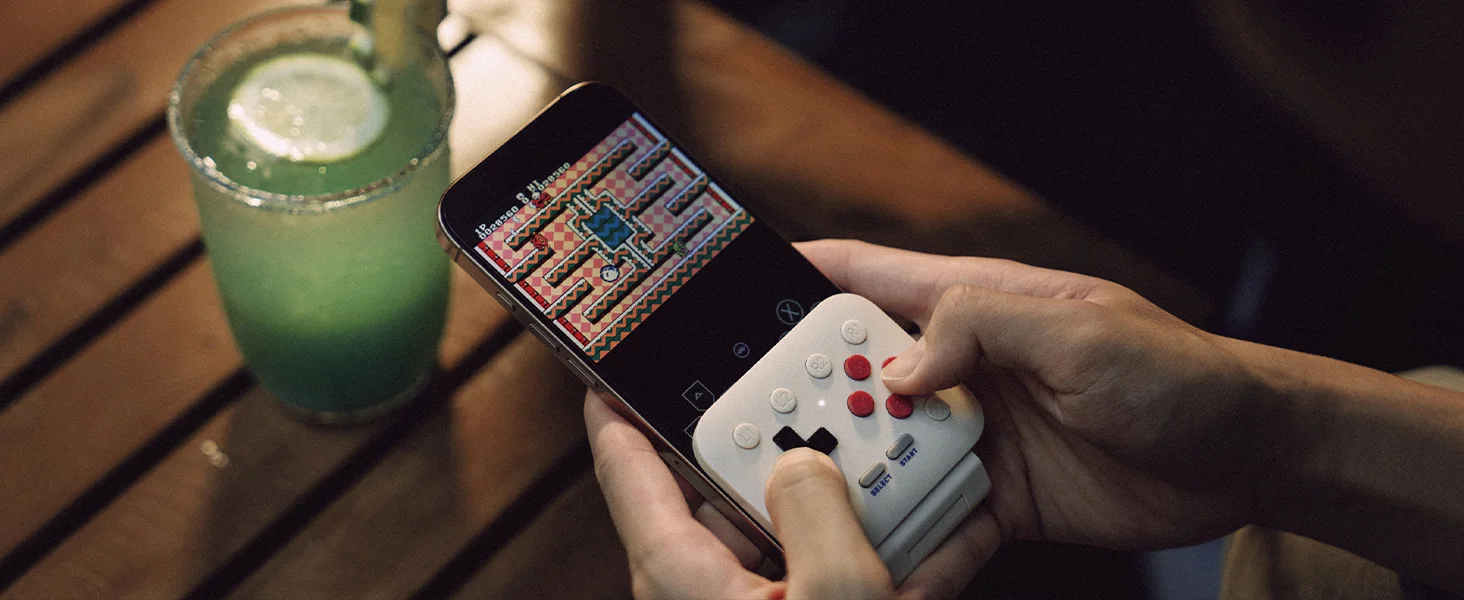 8BitDo Gaming Gamepad FlipPad USB-C Flip-Style Mobile Game Controller für iPhone Android Vertikaler Mobiler Controller – Detail 12