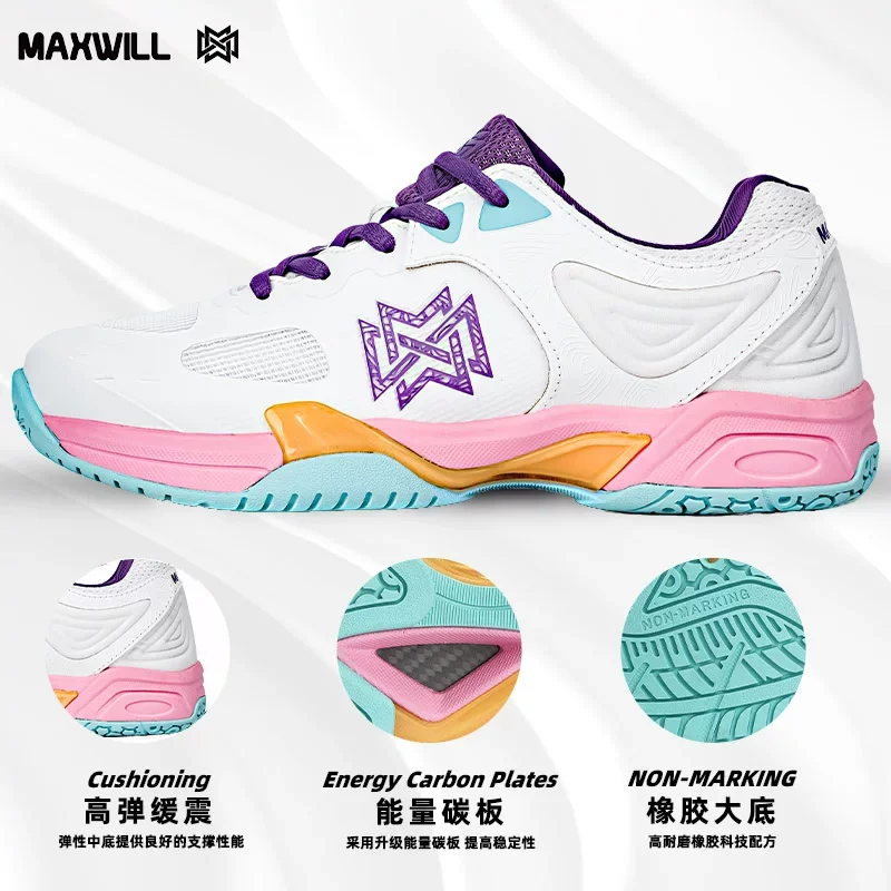 

Original Brand Comfortable Anti Slip Badminton Gym Shoe Professional Table Tennis Shoe Top Quality Wearable Indoor Court Shoe