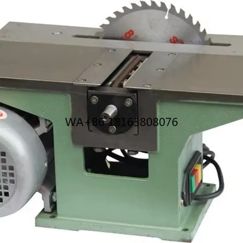 220V Vertical Multifunctional Woodworking Machine 3-in-1 Planer Drilling Thickness Saw for Industrial Use