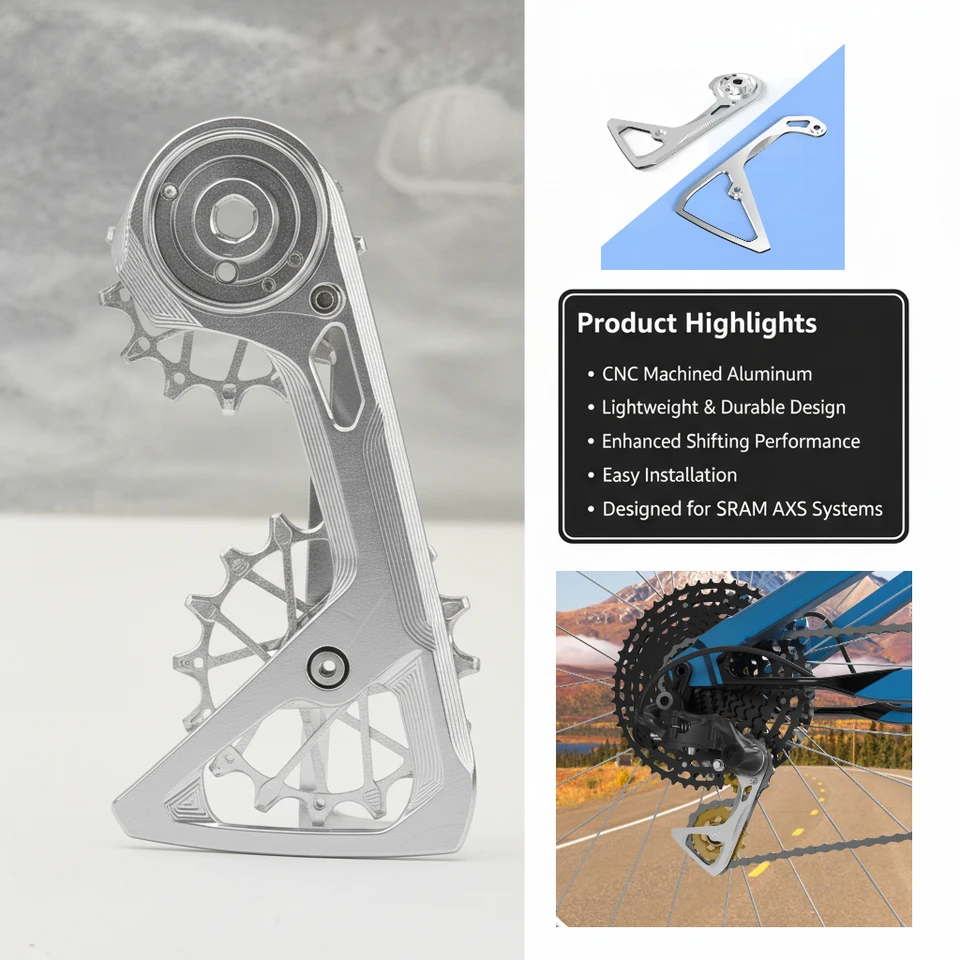SRAM eTap AXS ディレイラーケージはレッド/フォース/ライバル