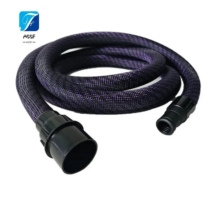 A55F-About 4M Nylon Snake Skin Vacuum Hose - For Festool, Fits For Mirka Dust Collector, Vacuum Cleaner Universal Hose