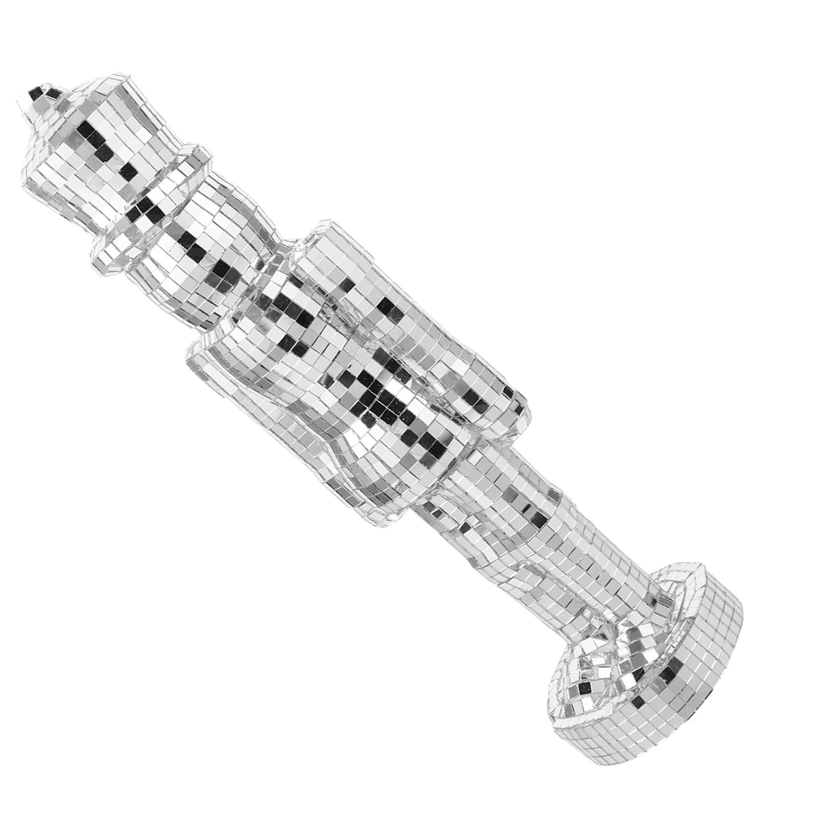 

Glass Nutcracker Ornament Exquisite Craftsmanship Holiday Mantel Decor Christmas Living Room Centerpiece Home Decoration