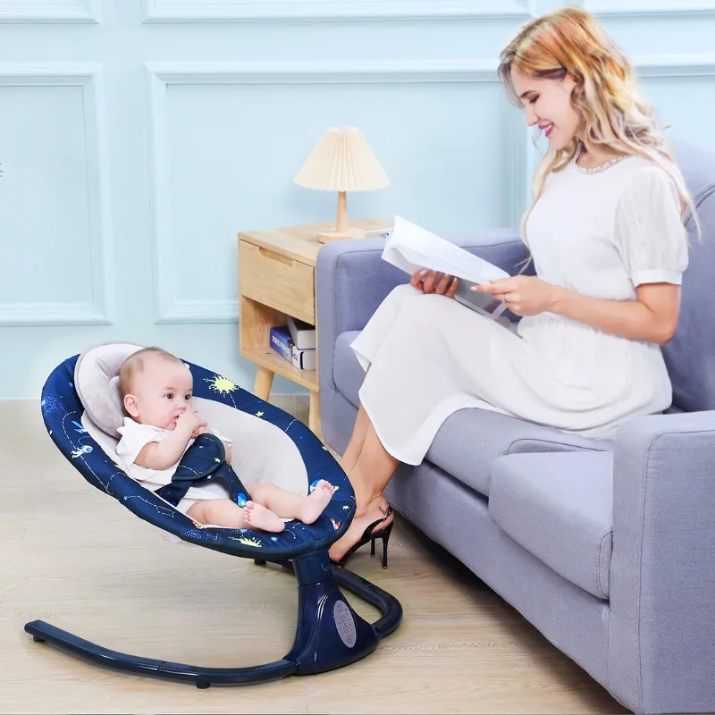 Multi Functional Intelligent electric baby beds for new born Kids' Cribs child cradle swing