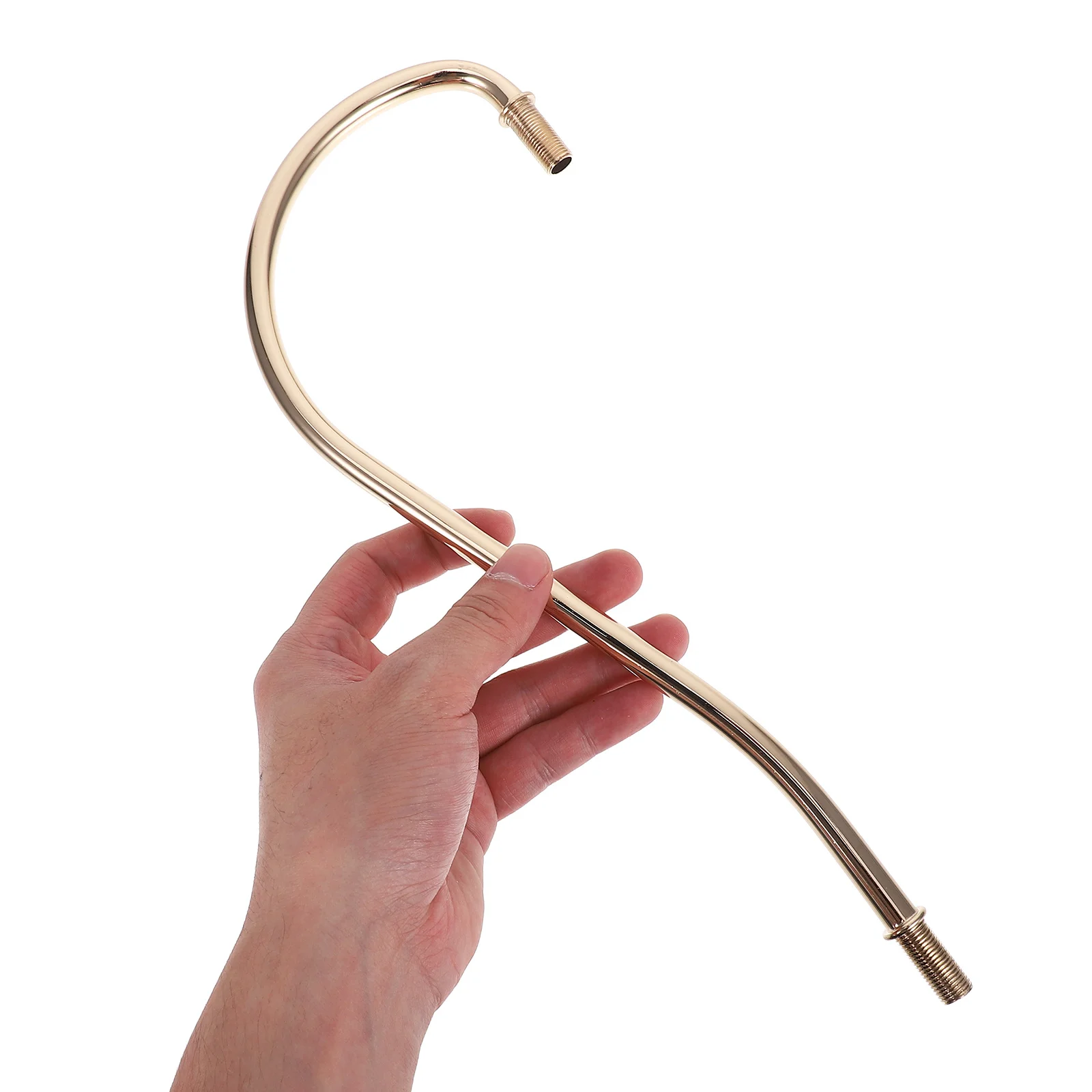 

Elegant Curved Table Lamp Stem Hollow Design DIY Lighting Fixture Parts for Home Decor Lighting Fixture Downrods