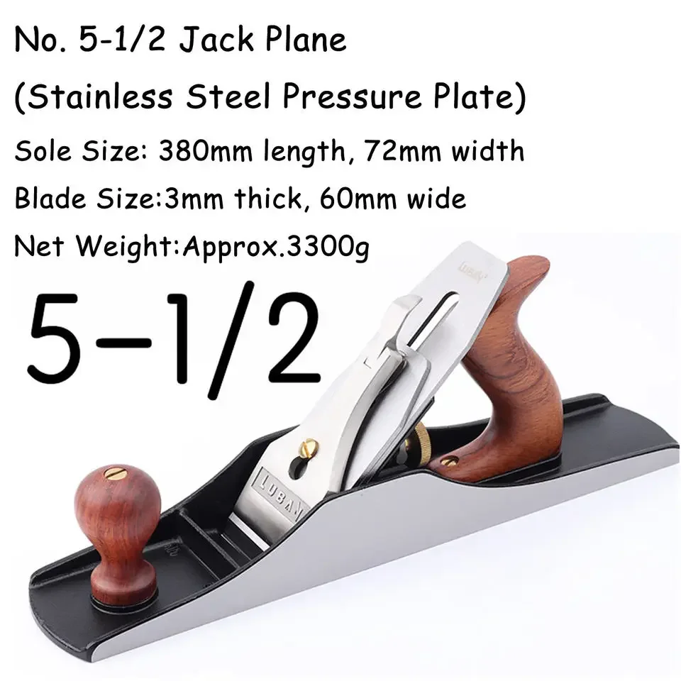 BAYM Aereo con cric in ferro regolabile in acciaio temprato di vendita caldo, strumenti da falegname