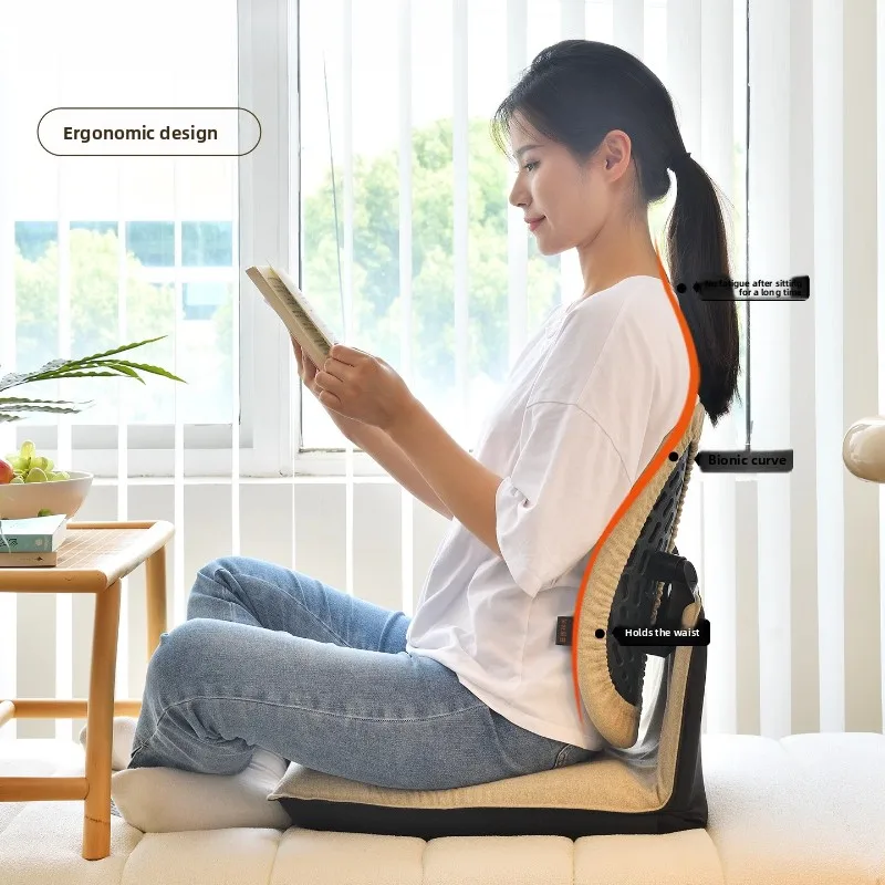 

Japanese Tatami Chair with Backrest Footless Relaxing Floor Seat for Small Space Balcony Lazy Sofa Bedside Lounge Chair