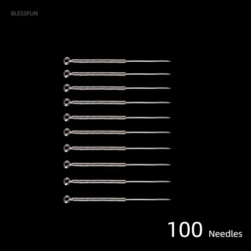 Imagen 2 del producto Mini aguja estéril quirúrgica para eliminación de lunares, pluma de Plasma para pecas, equipo de belleza, 100 piezas