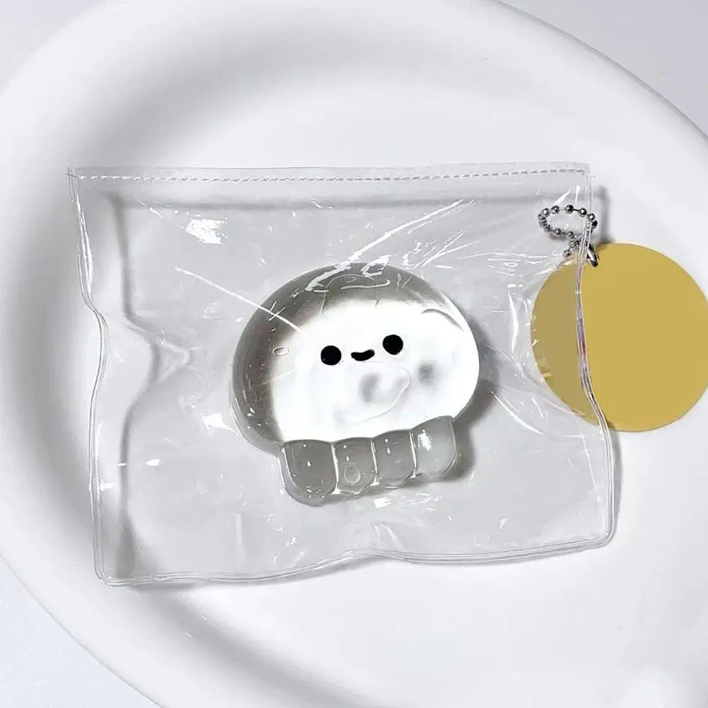 

Kawaii мини мультфильм медуза детская забавная игрушка милые игрушки для снятия стресса сенсорный кулон A7O2