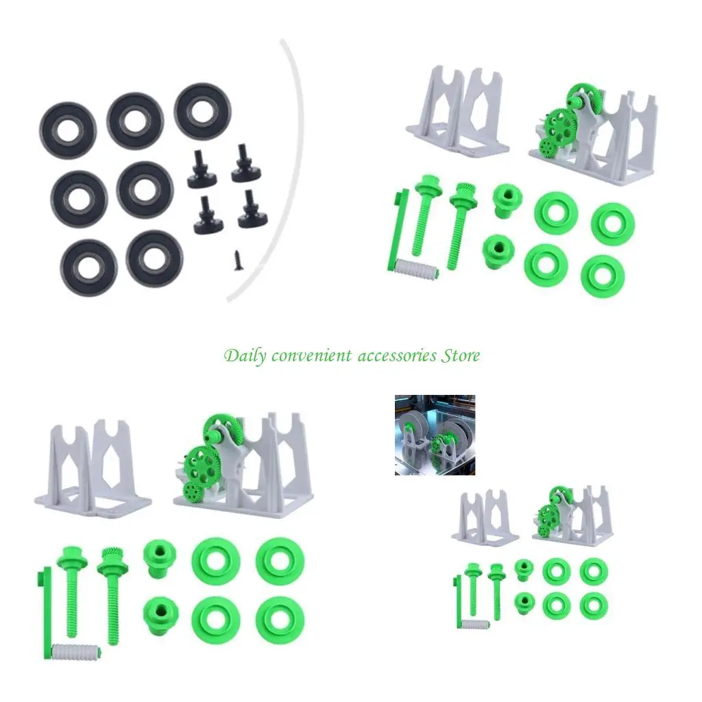 

97QB 1Set Efficient Hand Operated Filament Winder Prevents Tangling for Printers