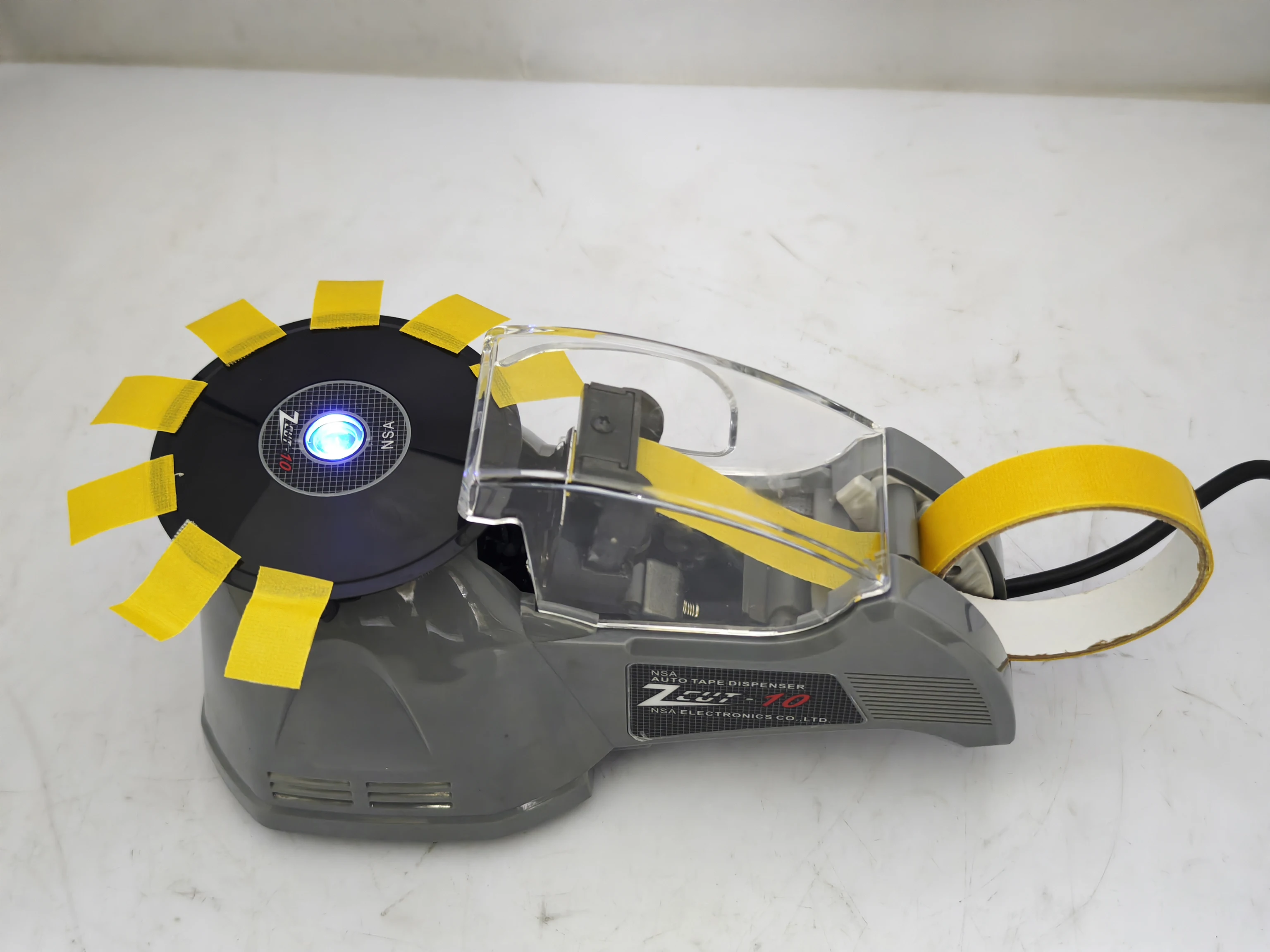 Máquina Automática de Fita de Disco Fita Elétrica Fita de Alta Temperatura Máquina de Corte de Fita Dupla Face com Sensor Zcut10