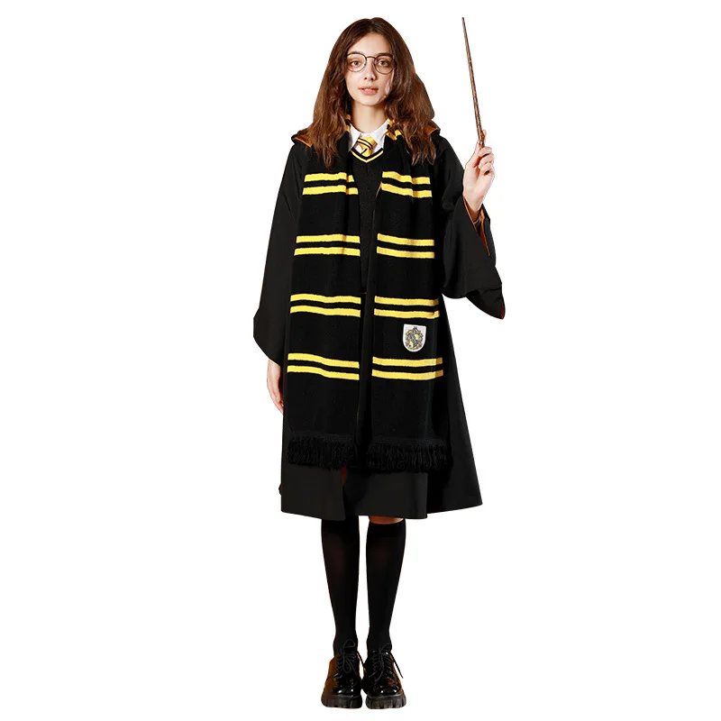 Shawl Gryffindor Slytherin Thickened Warmth Halloween Party Cosplay Scarf Decoration Gift Toy Around Harris Movies view 6