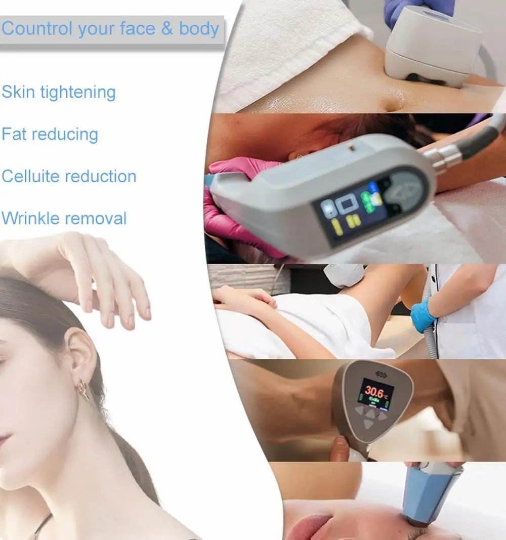 Portable Ultra 360 Collagen Gun Machine 2 IN 1 Cellulite Reduce Body Slimming Face Lifting Wrinkle Rejuvenation Beauty equipment