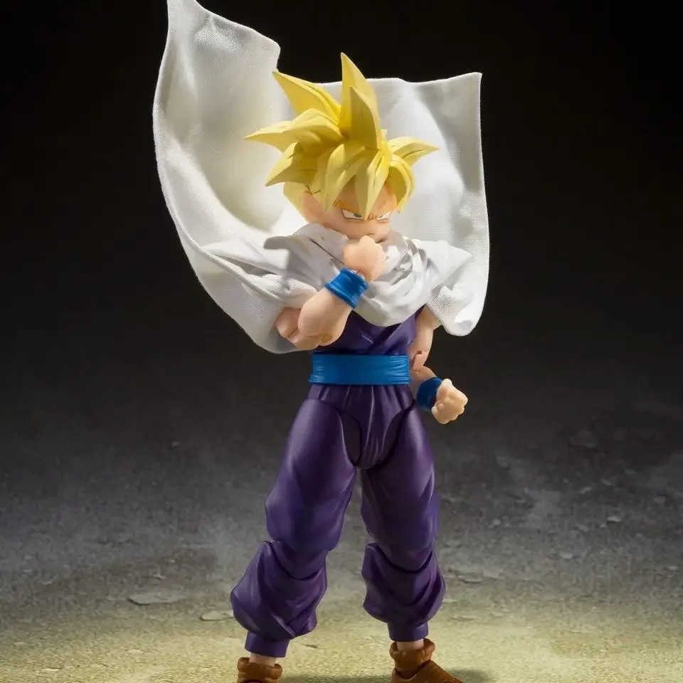 【En stock】 Original BANDAI SPIRITS S.H.Figuarts DRAGON BALL Z Son Gohan 11 cm figurines Animation ornements Collection poupées