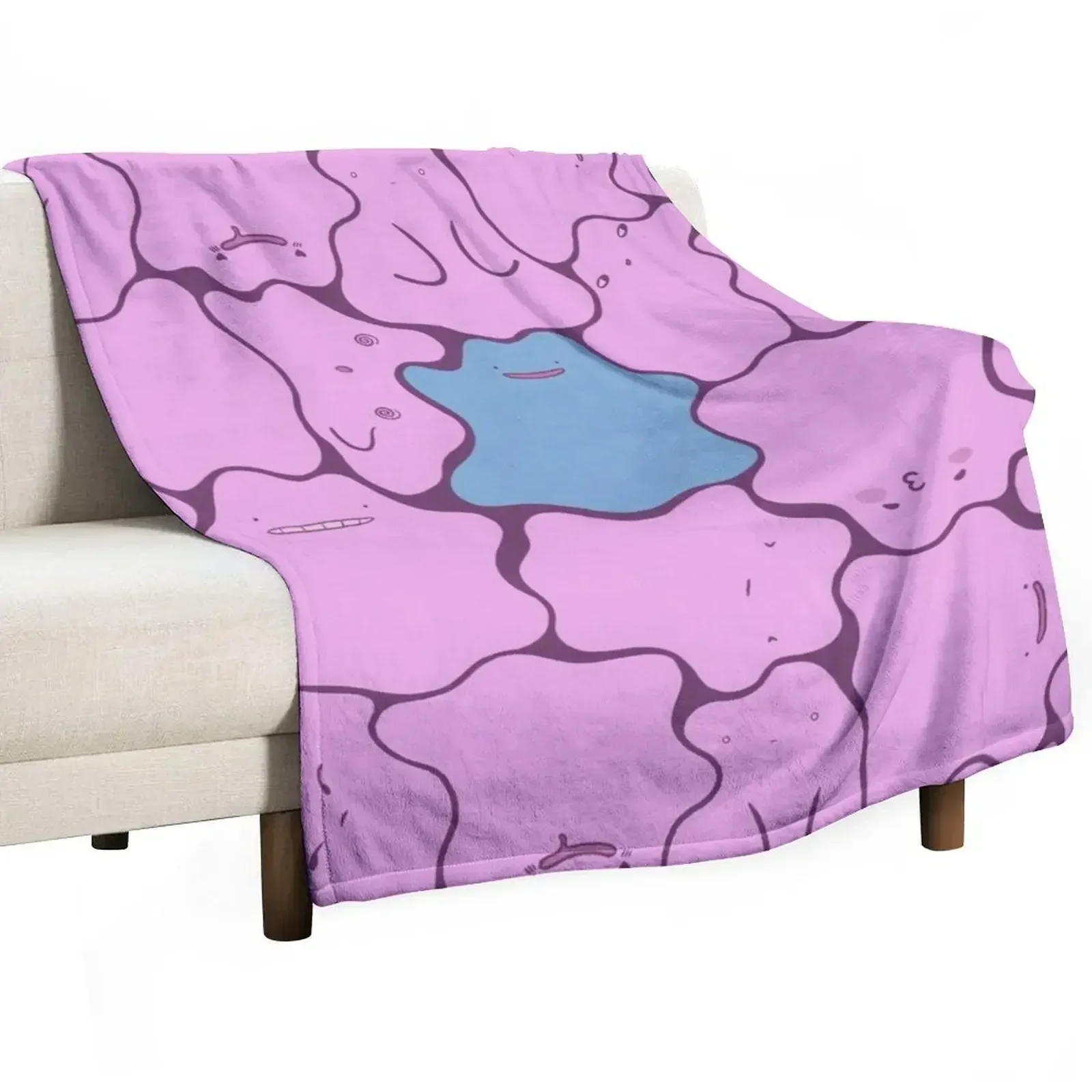 Ditto Pattern Shiny Throw Blanket Single Extra Large Throw Blankets