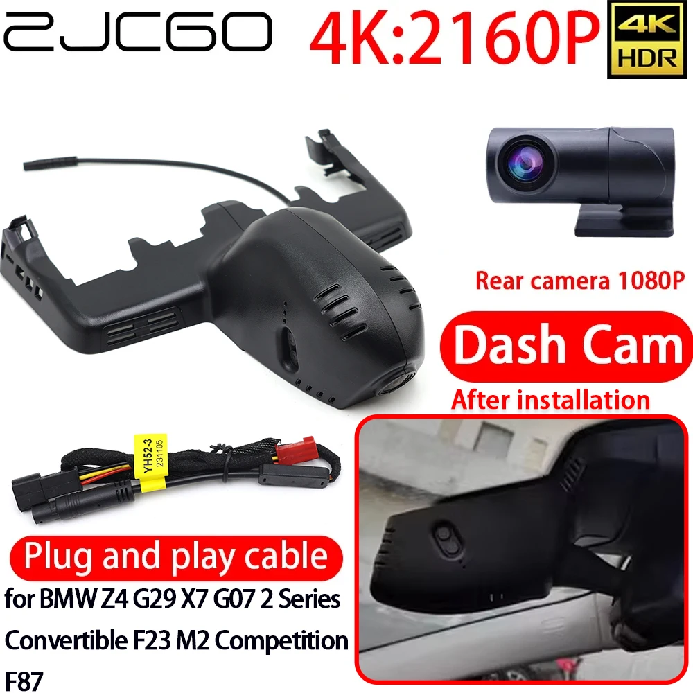 Zjcgo 4K Car Dvr Da… - image