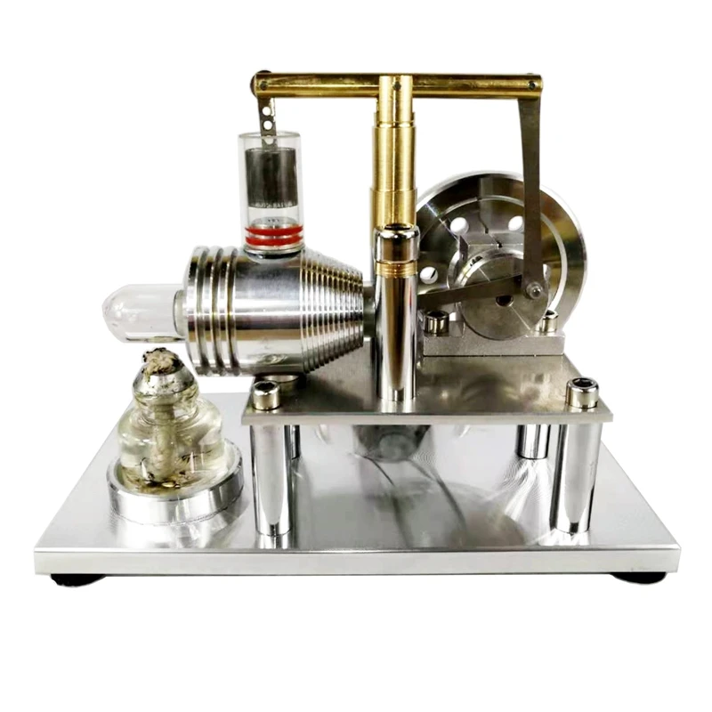 

Stirling Engine Kit, DIY Assembly Stirling Engine Generator Model Toy