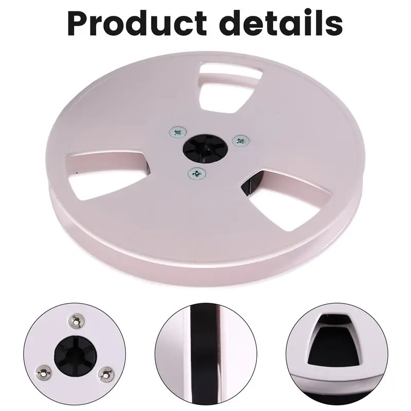 Y14A Replacement NAB Hub 1/4 5 Inch Empty Tape Reel For Revox Studer Recording Takeup Reel With 3 Holes Opening Part
