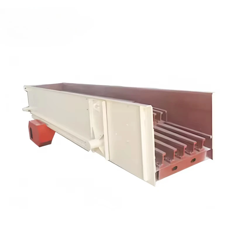 Linear Vibrating Feeder Machine for Stone Crusher, Heavy Du ty Vibrator Screen Feeding Equipment with Even Feeding
