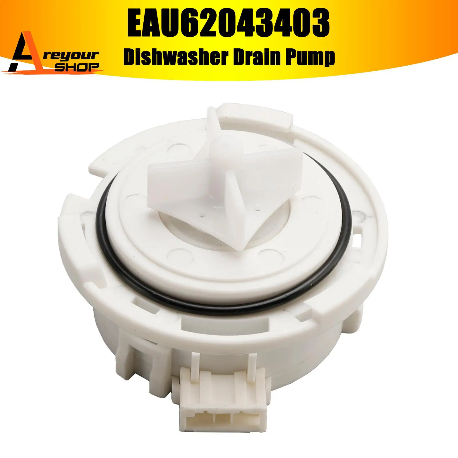 EAU62043403 Dishwasher Drain Pump for L-G Ken-more Dishwasher/Dryer EAU60710801