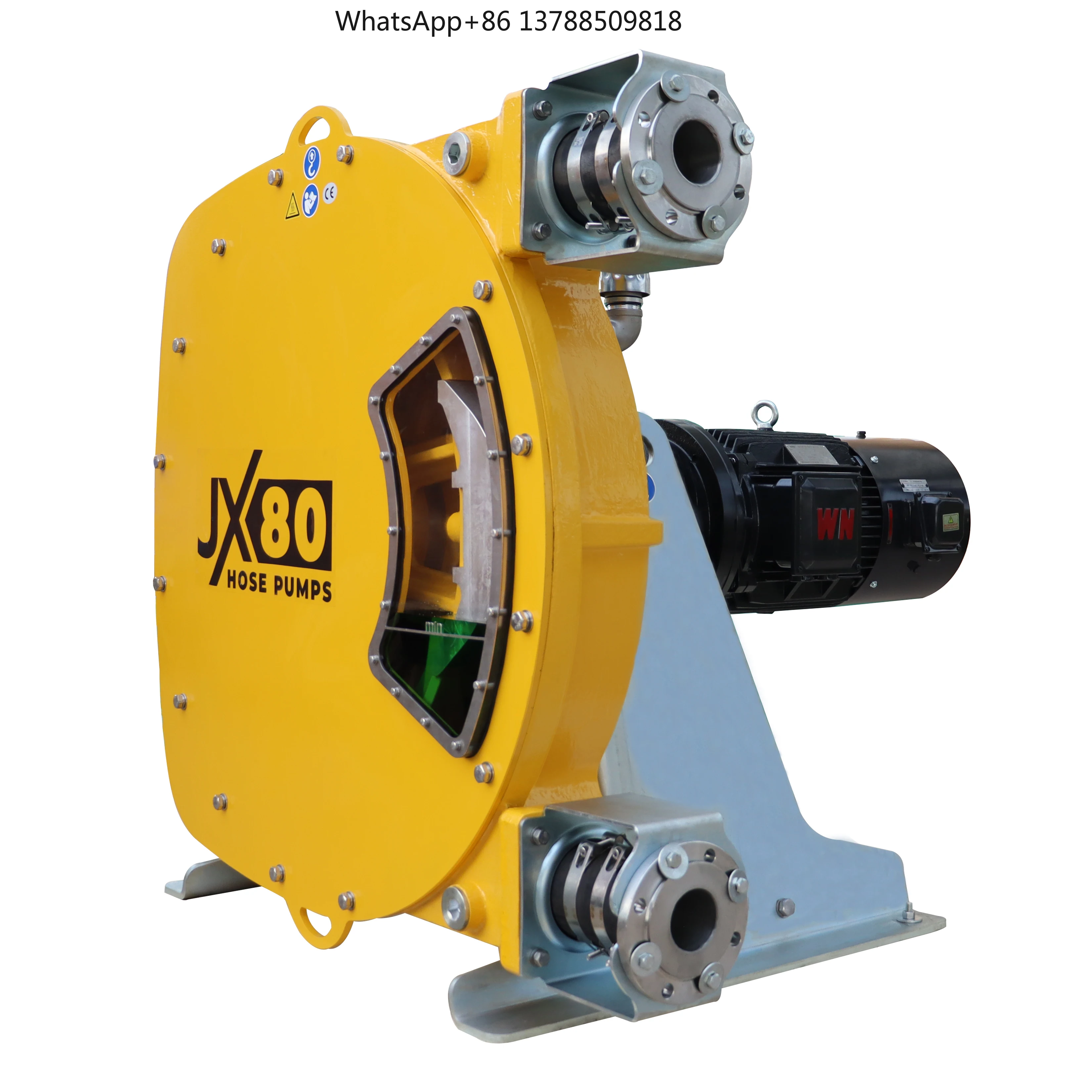 Customized Large Flow Rate Industrial Peristaltic Pump with Variable Frequency Motor