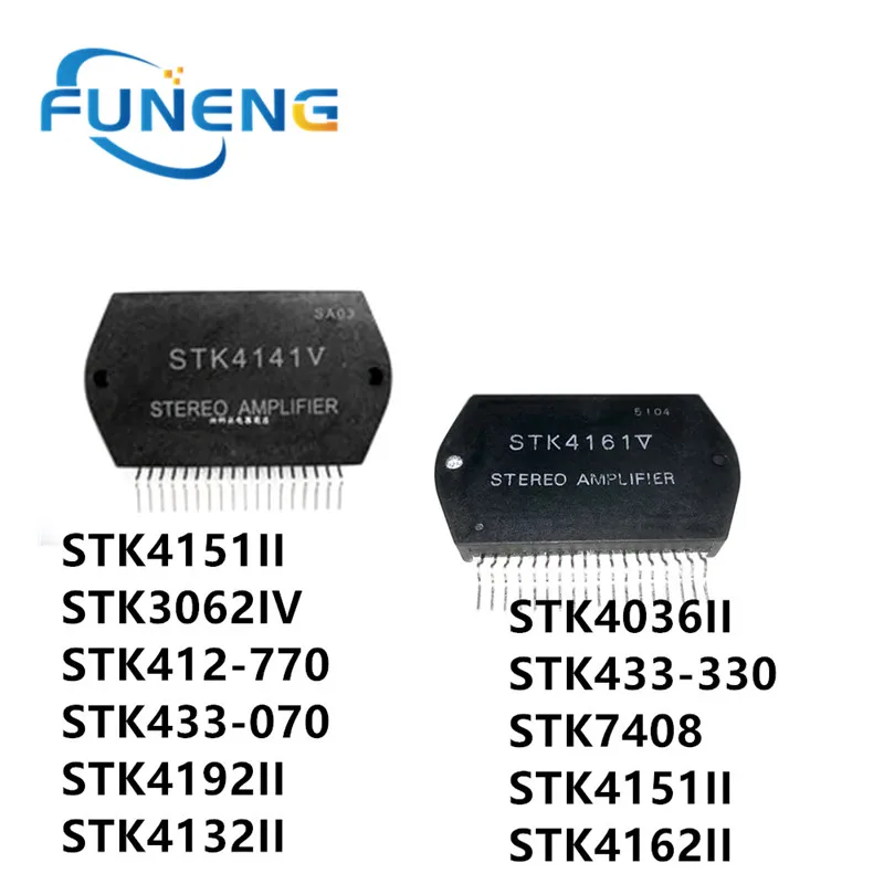 5PCS  STK4151II STK3062IV STK412-770 STK433-070 STK4192II  STK4132II STK4036II  STK433-330 STK7408  STK4151II STK4162II