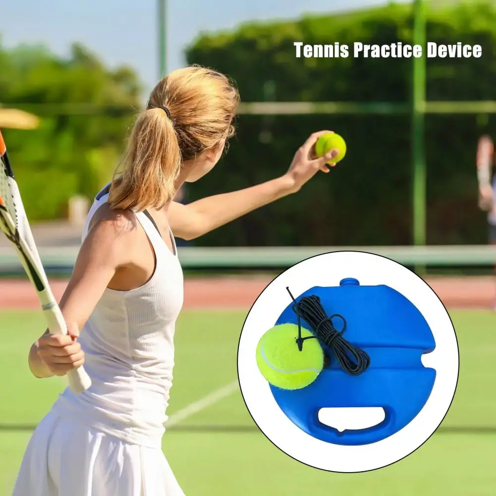 Tennis Rebounder Trainer Solo Practice Equipment Portable Tennis Kit For Beginners To Improve Skills With Self-directed Drills ﻿