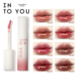 INTO YOU Coco Glow Lip Gloss Long Lasting Liquid Lipstick Lip Makeup Women Beauty Moisturizer Care Lip for Summer