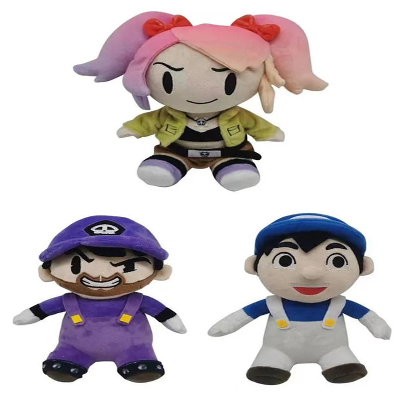 3 Style SMG3 Plushie Toys Cute Soft Stuffed Cartoon SMG4 Pillow Dolls Fans Birthday Christmas Gift