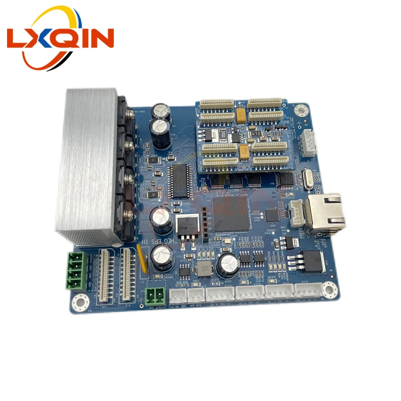 LXQIN i1600 Hoson double head board for Eco solvent printer cable version for solvent printer i1600 Hoson head board