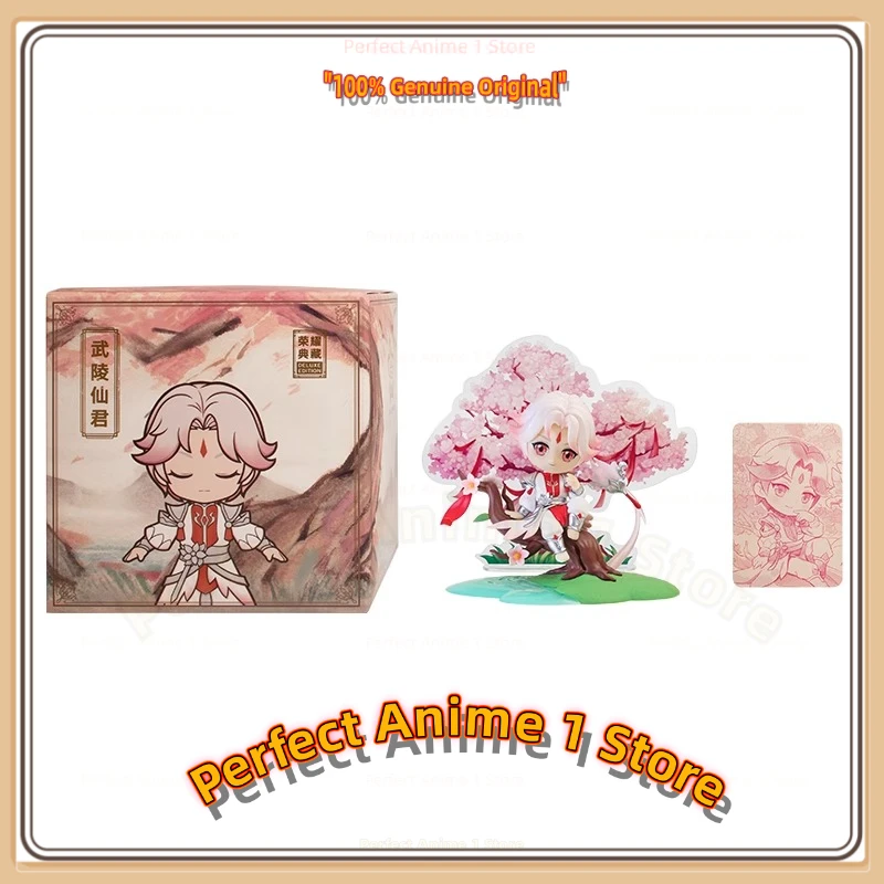 

Оригинальное официальное издание Honor of Kings Wuling Immortal Lord Zhuge Liang Q-версия, подарочная коллекция, доставка 48 часов