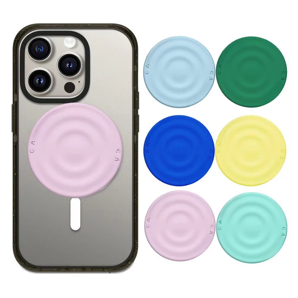 

9 Colors Silicone Magnetic Folding Black Phone Stand for IPhone Holder Mount Support for Samsung Galaxy