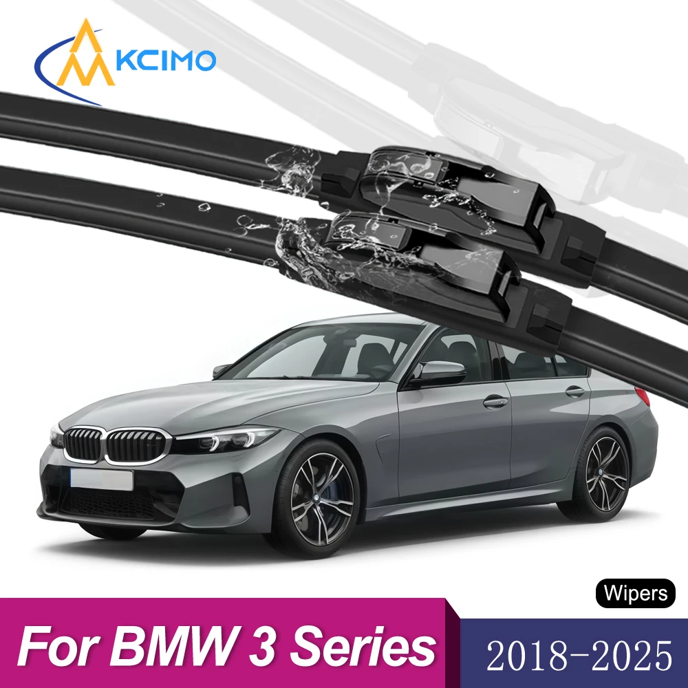 

All-Season Wiper Blade Set For BMW 3 Series G20/G21/G28 2018-2025 Visibility in Rain & Snow Quiet Front Windshield Wipers
