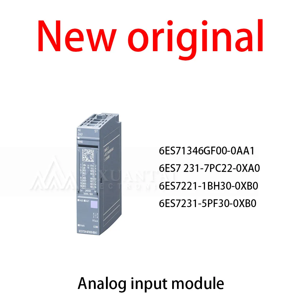 1Pcs/Lot  New original 6ES71346GF00-0AA1 6ES7 231-7PC22-0XA0 6ES7221-1BH30-0XB0 6ES7231-5PF30-0XB0 Analog input module