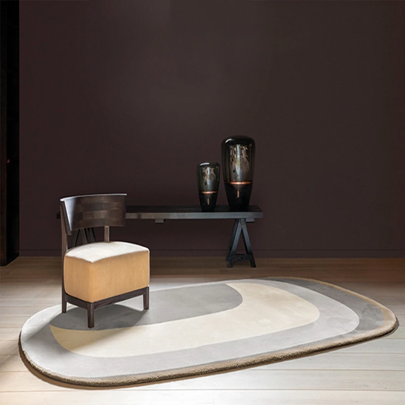 

Light Luxury Carpets for Living Room Modern Style Bedroom Decor Carpet Thick Washable Cloakroom Rug Fluffy Plush Study Floor Mat