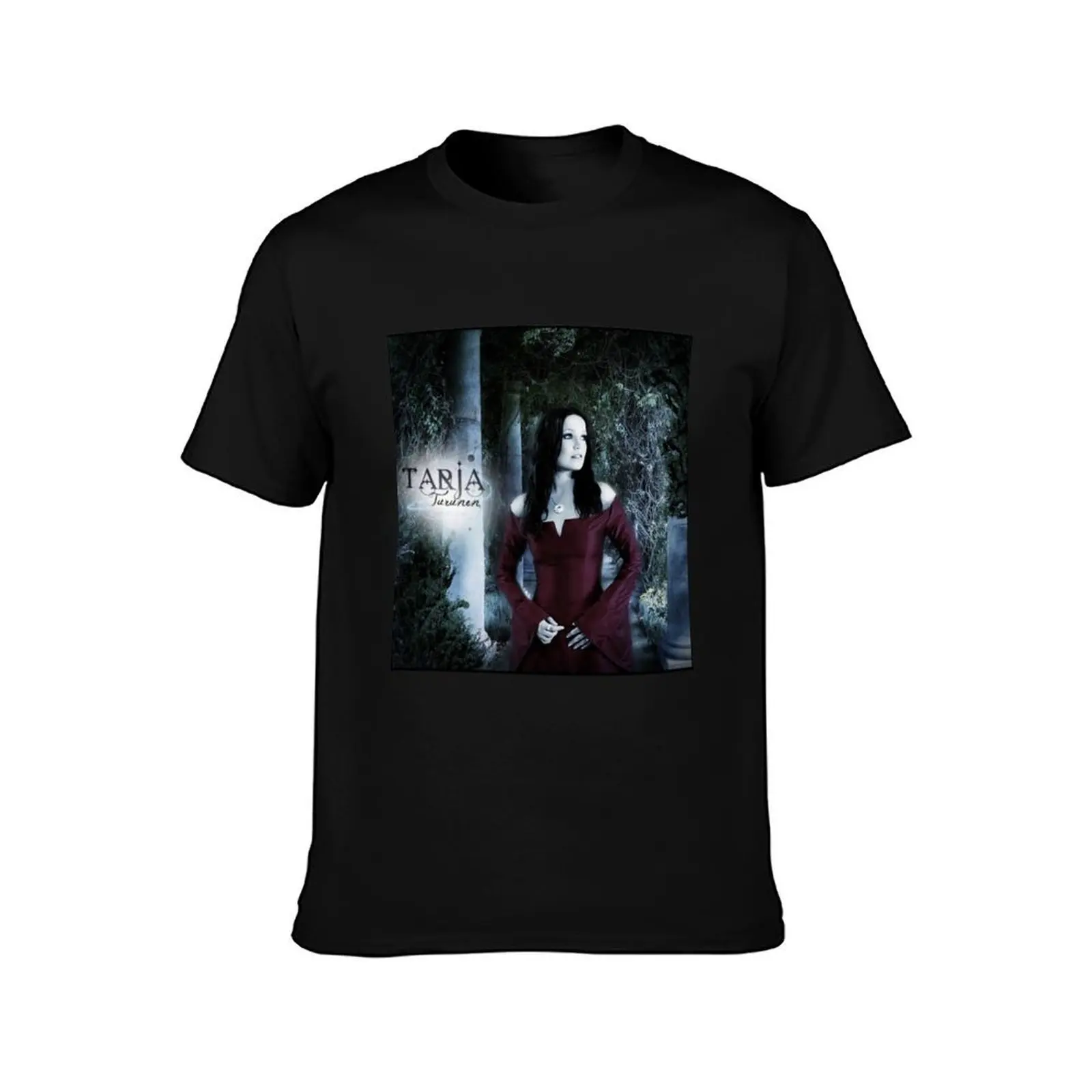 trj02,tarja Soile Susanna Turunen T-Shirt, Summer Casual Cotton Tee, Oversized Streetwear Tops, Vintage Graphic Print