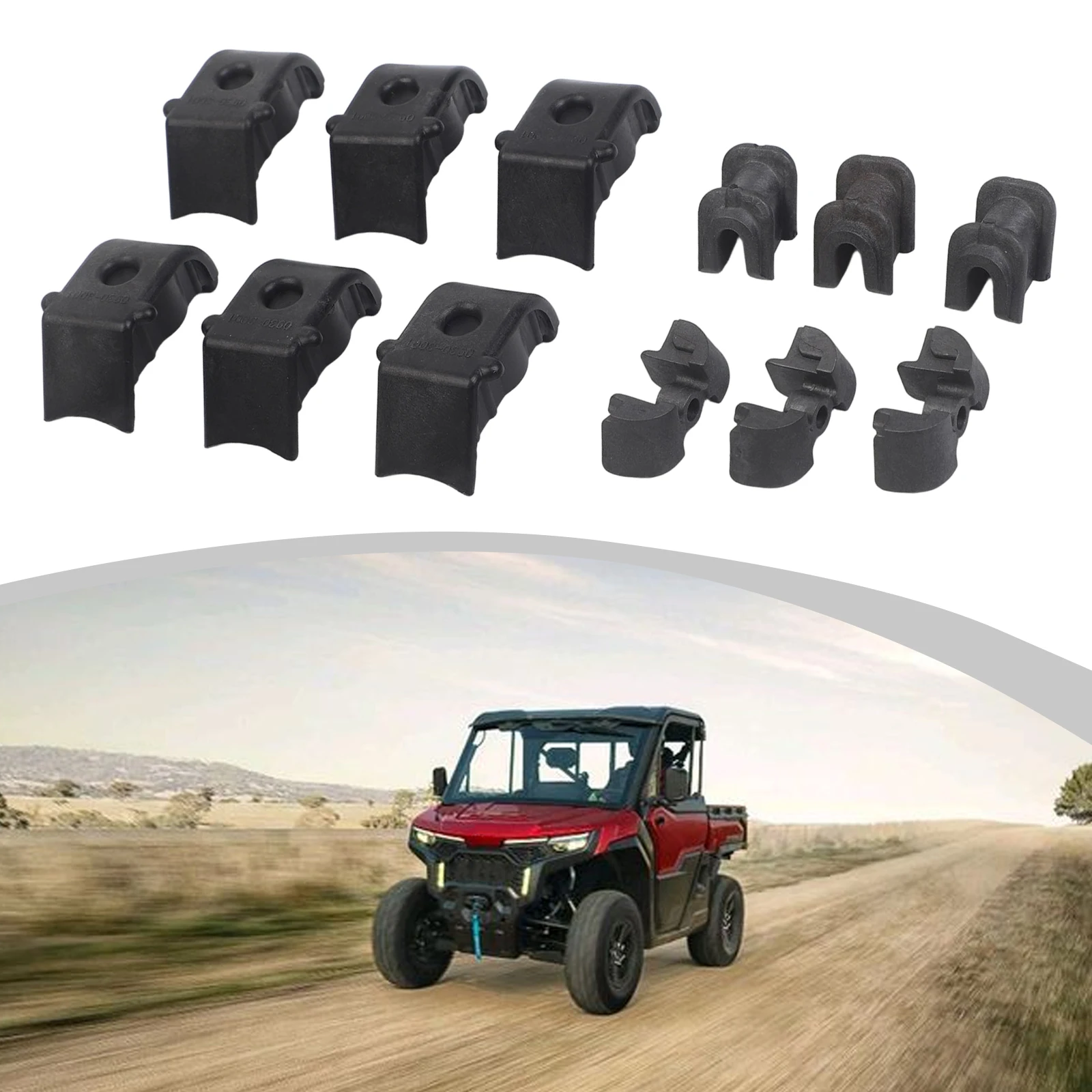 

Набор блоков слайдеров сцепления, 12 шт., для CFMOTO, для Cforce ATV 600 950 800 900 1000, прямая замена с номерами деталей OEM