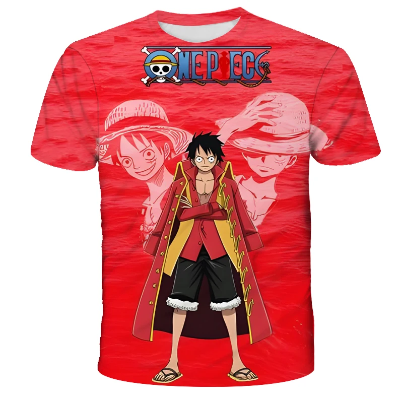 تي شيرت ثلاثي الأبعاد بتصميم ق - مراجعة 3D Printing Luffy وسعره