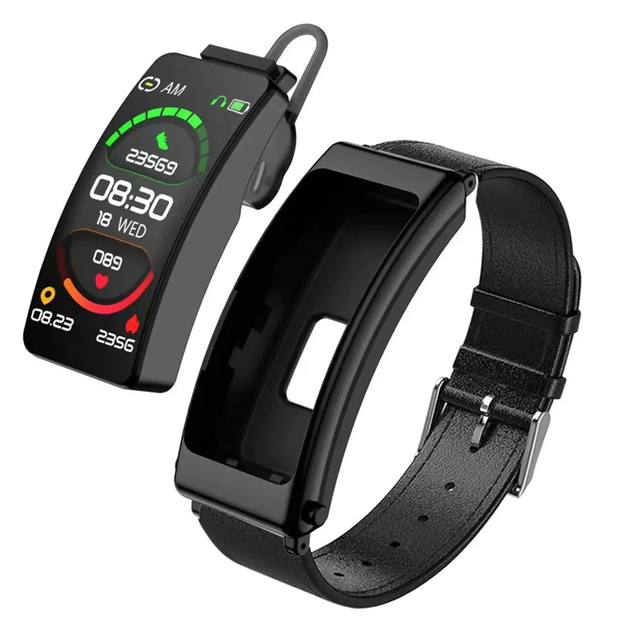 2024 K13 Smart Wristband Bluetooth5.2 Earphone Smart Watch Band Bracelet Headset Connection Bluetooth Phone Call Mobile mi band