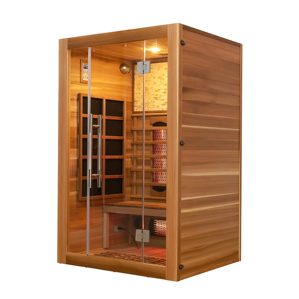 Halo Therapy Far Infrared Sauna Cabin Himalayan Salt Oxygen Ionizer Infrared Sauna