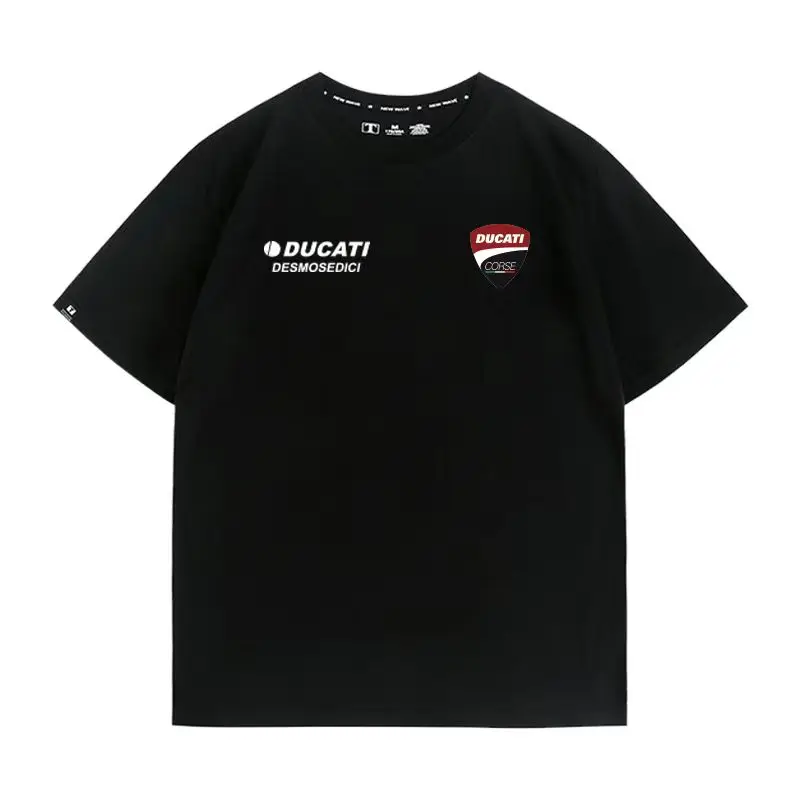 2025 new motorcycle rider short sleeve printed T-shirt Ducati MOTO GP factory team racing motorcycle T-shirt culture shirt