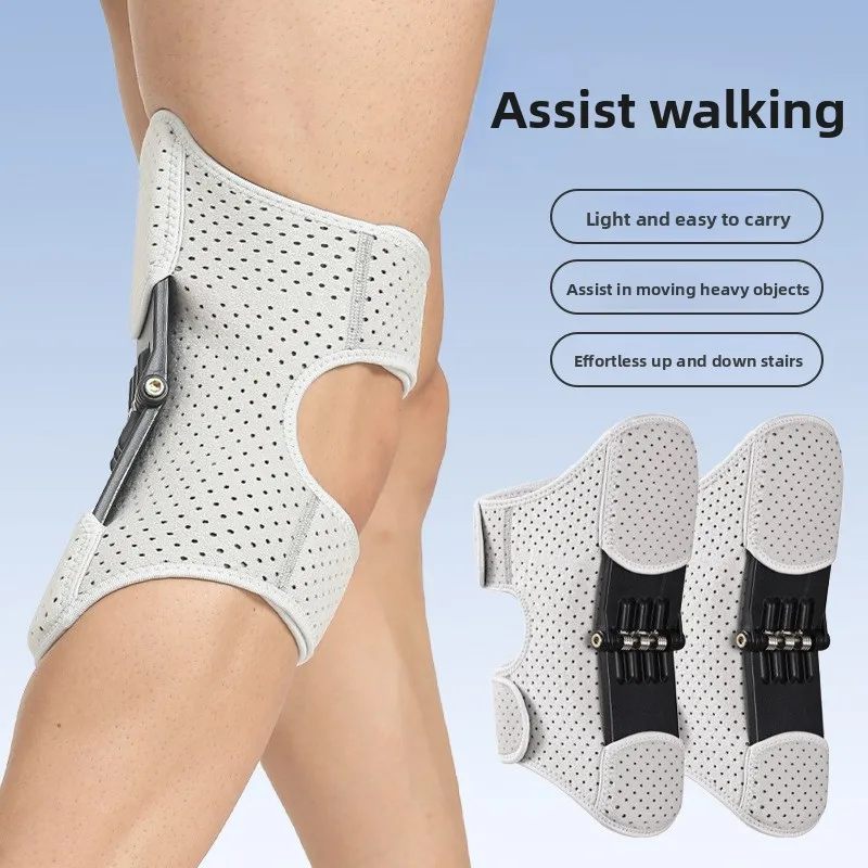 Elderly Knee Assist Exoskeleton Brace Walking Stair Climbing Support Leg Brace Knee Extension Training