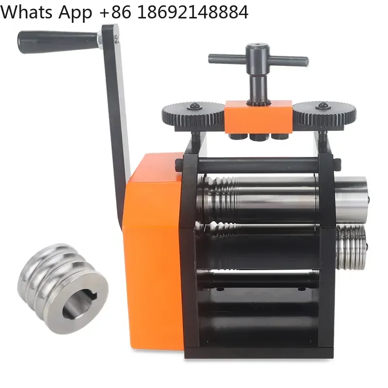3-in-1 Multifunctional Tablet Press Bar Press for Semicircular Full Gloss Gold and Silver Jewelry Making Tool
