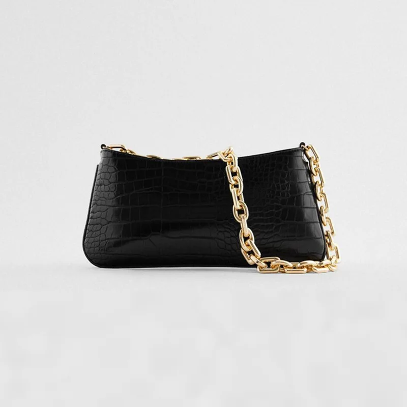 

Fashion retro classic PU leather women's armpit bag new fashion gentle temperament casual large capacity commuter shoulder bag