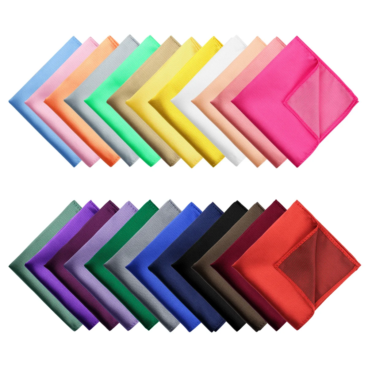 Men Pocket Square Terry Cloth Wedding Banquet Anniversary Business Occasion Multiple Colors Available