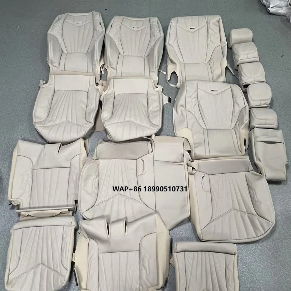 Factory Luxury Original Car Seat Cover Diamond Stitching Custom Fit Leather Car Seat for Benz G Class G500 W463 W464 G63 G65