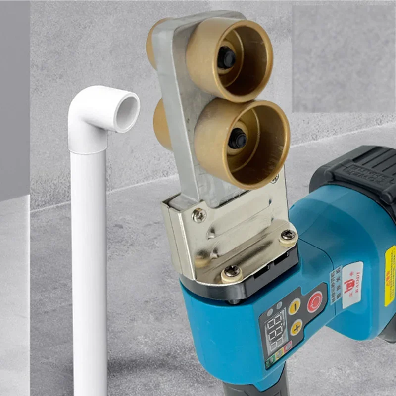 Cordless Hot Melt Machine Electric PPR Water Pipe Melter Plastic Welding Machine With Replacement Heads For Makita 18V Battery